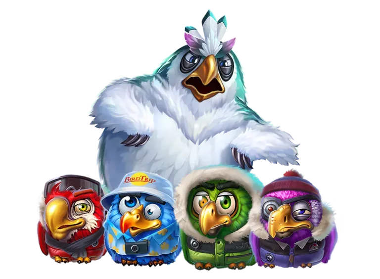 Pirots 4 Yeti-Feind in der Frozen Fury-Welt