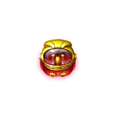 Pirots 4 roter Bernstein Symbol auf Level 7