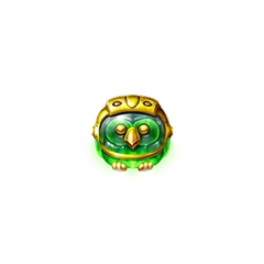 Pirots 4 grüner Bernstein Symbol auf Level 7