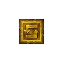 Symbol der Rotationsfalle aus dem Kraken-Münzspiel von Pirots 5